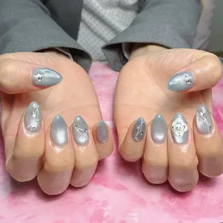 ミディアム hs nail salonのネイルデザイン