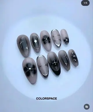 ネイル 波 なみのネイルデザイン