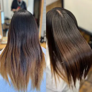 セミロング Salowin銀座suite店所属・美髪縮毛矯正/髪質 改善カラー/寺倉海人のヘアスタイル