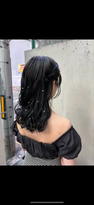 ヘアアレンジ ドアベルヘアリビング所属・加藤志保 🎗️🫧モデル募集のヘアスタイル