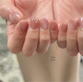 ショート ショートネイル. Home sweetのネイルデザイン