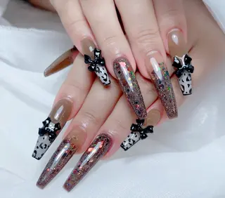 ネイル M🌷nail 長さだし専門店のネイルデザイン