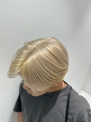 ショート カラー メンズ 🐺韓国風メンズ特化 あさひ🐺のヘアスタイル