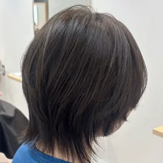 ショート ✨透明感カラー/ 縮毛矯正/うみ✨️のヘアスタイル