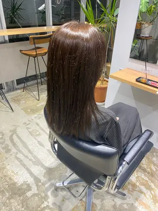 セミロング 村田 健のヘアスタイル