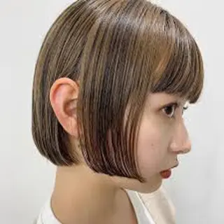 ミディアム MIRA/梅田美容室 ブリーチ得意/ツグミのヘアスタイル