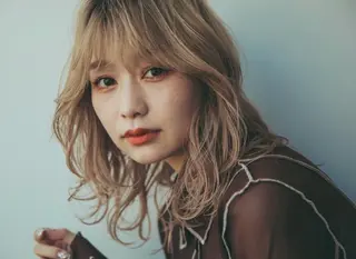 ミディアム 最新ケアカラー 髪質改善YUTOのヘアスタイル