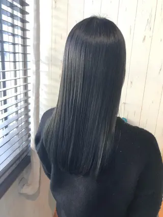 ロング カラー [店長]加地 峻のヘアスタイル