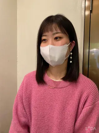 ミディアム les baladins du miroir所属・🍃YURI 🍃のヘアスタイル