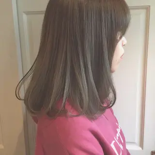ミディアム 🌸ハイトーン 新田 廉 🌸のヘアスタイル