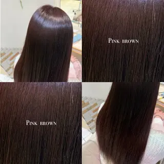 ロング 縮毛矯正/レイヤー カット🎀rikaのヘアスタイル