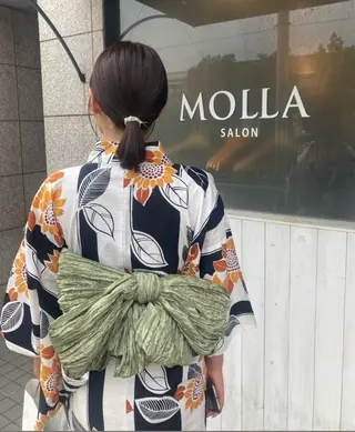 MOLLA 浅香山所属・MOLLA Junkoのヘアスタイル