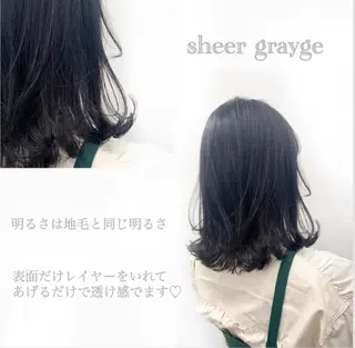 ミディアム 【美容室が苦手な方 専問美容室】MIHOのヘアスタイル