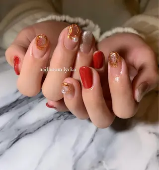 ネイル ﾈｲﾙﾙｰﾑﾘｯｶ 𝐦𝐚𝐲𝐮のネイルデザイン