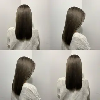 セミロング もにか🌞原宿/渋谷 🌝ブリーチカラーのヘアスタイル