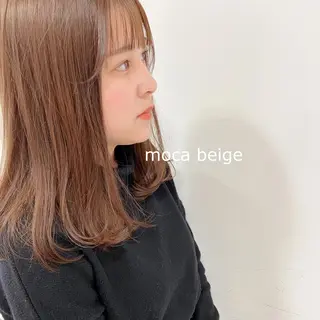 ミディアム カラー GLROW haruhiのヘアスタイル