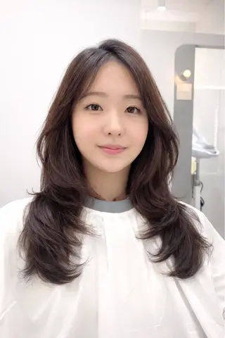 パーマ モ モのヘアスタイル