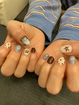 ネイル 爪の絵描き屋　ミテネイル所属・爪の絵描き屋 ミテネイルのネイルデザイン