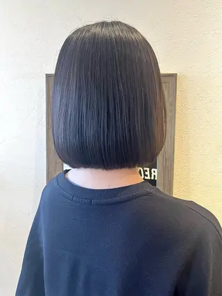 ショート 上品な暖色/丸みボブ Chie🪷のヘアスタイル