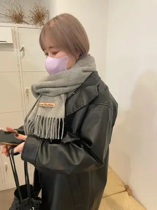 ショート 大迫 江梨のヘアスタイル