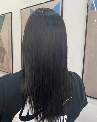 セミロング 暖色カラー/天神/ ヘイマサクラのヘアスタイル