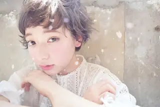 ショート パーマ 松谷 遼のヘアスタイル