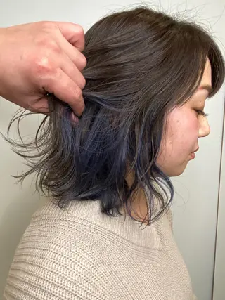 ミディアム 【カラーリスト】 Likka.のヘアスタイル