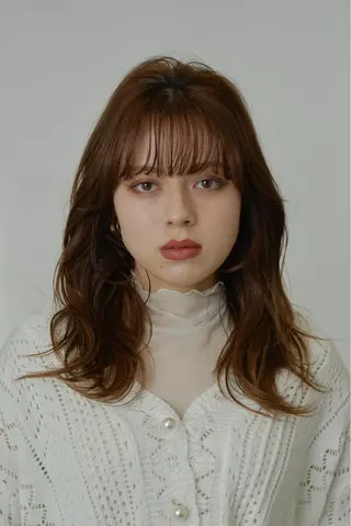 セミロング 髪質改善クロスパーマ モリオカ モエ💫のその他イメージ