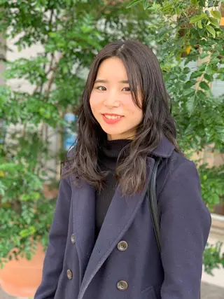 セミロング カラー 髪質改善美容室Lust所属・美容室Lust💚 嶋崎　鷹のヘアスタイル