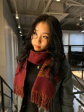 ロング NUUP.hair ici所属・下川 結月のヘアスタイル