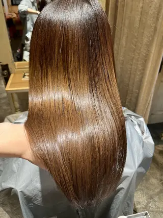 セミロング 道下 颯人のヘアスタイル