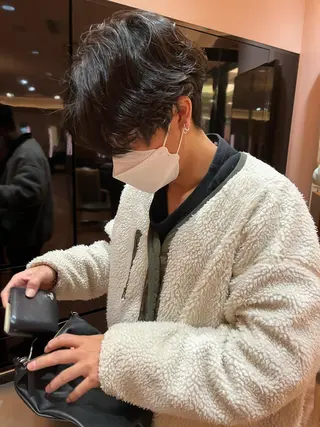 パーマ メンズ 💠つたふうか/ 韓国/メンズヘア💠のヘアスタイル