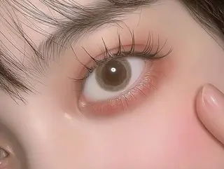 マツエク・マツパ 透け感カラー得意🎀 りおなのマツエク・マツパデザイン