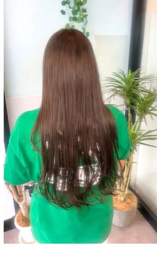 ロング Agu hair muta 大牟田所属・スタイリスト 大山佑将のヘアスタイル