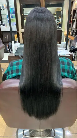 ロング カラー AMI ウルフパーマ/メンズのヘアスタイル