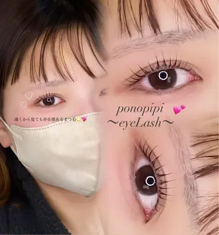 マツエク・マツパ ponopipi所属・saaya ponopipiのマツエク・マツパデザイン