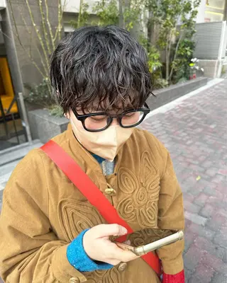 ショート パーマ hollo原宿所属・パーマ/ハイトーン 🎀Rumiのヘアスタイル