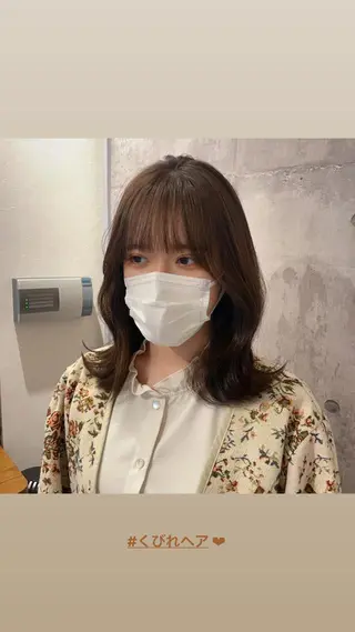 ミディアム カラー ヘアアレンジ 🕊miki モテ髪🫧のヘアスタイル