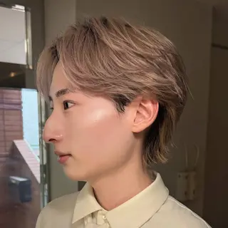 メンズ GO TODAY シェアサロン原宿 Verno所属・センターパート特化/ メンズカット/ヒロキのヘアスタイル