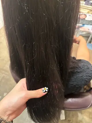 ロング カラー コンドウ マナミのヘアスタイル