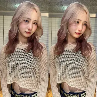 セミロング カラー mai / linoah˚✧のヘアスタイル