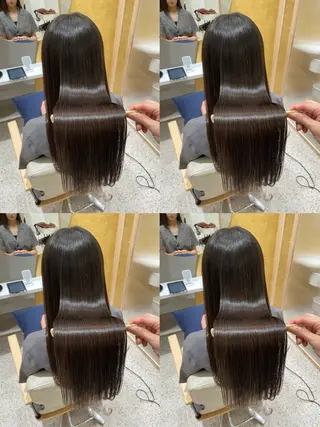 ロング Zina‎ 🤍 AYAのヘアスタイル