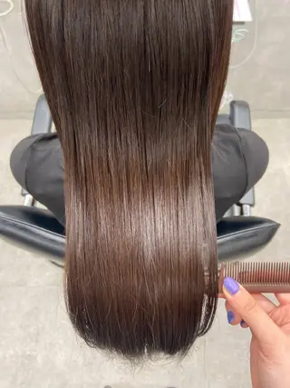 セミロング 宮尾 星夢のヘアスタイル