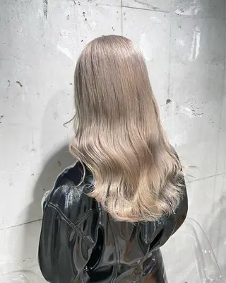 ロング カラー 赤み消しカラー 🍀JUNKIのヘアスタイル