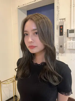 セミロング カラー RYOMA/ 似合わせ🎧🤍のヘアスタイル