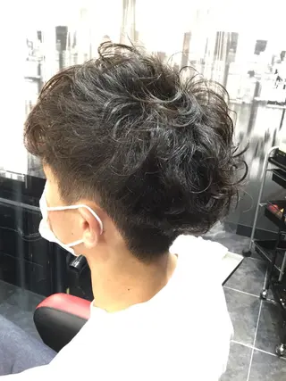 パーマ メンズ Annon プライベートサロンのヘアスタイル