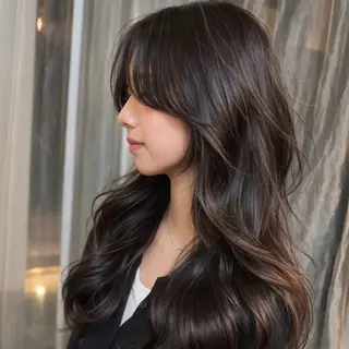 ロング BIGOUDI  salon所属・ブリーチなし/ ベージュ/ayumuのヘアスタイル