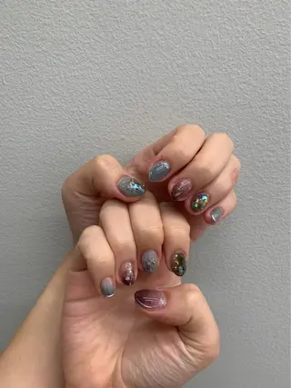 ネイル LEVIJU hair所属・韓国ヘア🕊村上 ののこ🕊のヘアスタイル