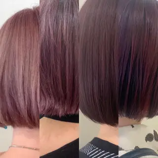 カラー ボブ/美髪矯正 /佐藤　奈巳のヘアスタイル