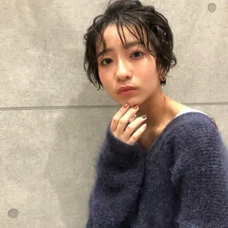 ショート ヘアアレンジ M.SLASH AVEDA 自由が丘所属・🌱艶髪カラー🌱 Karinのヘアスタイル